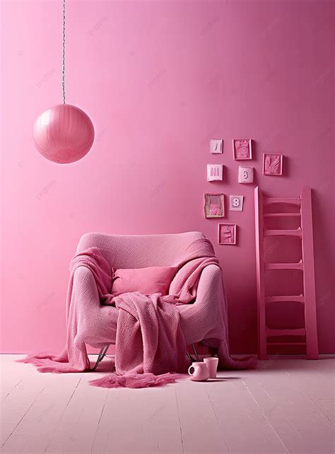 粉紅色牆壁